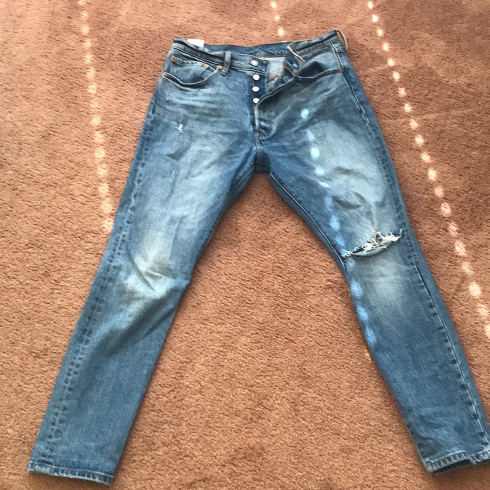 Levi 501 skinny with stretch